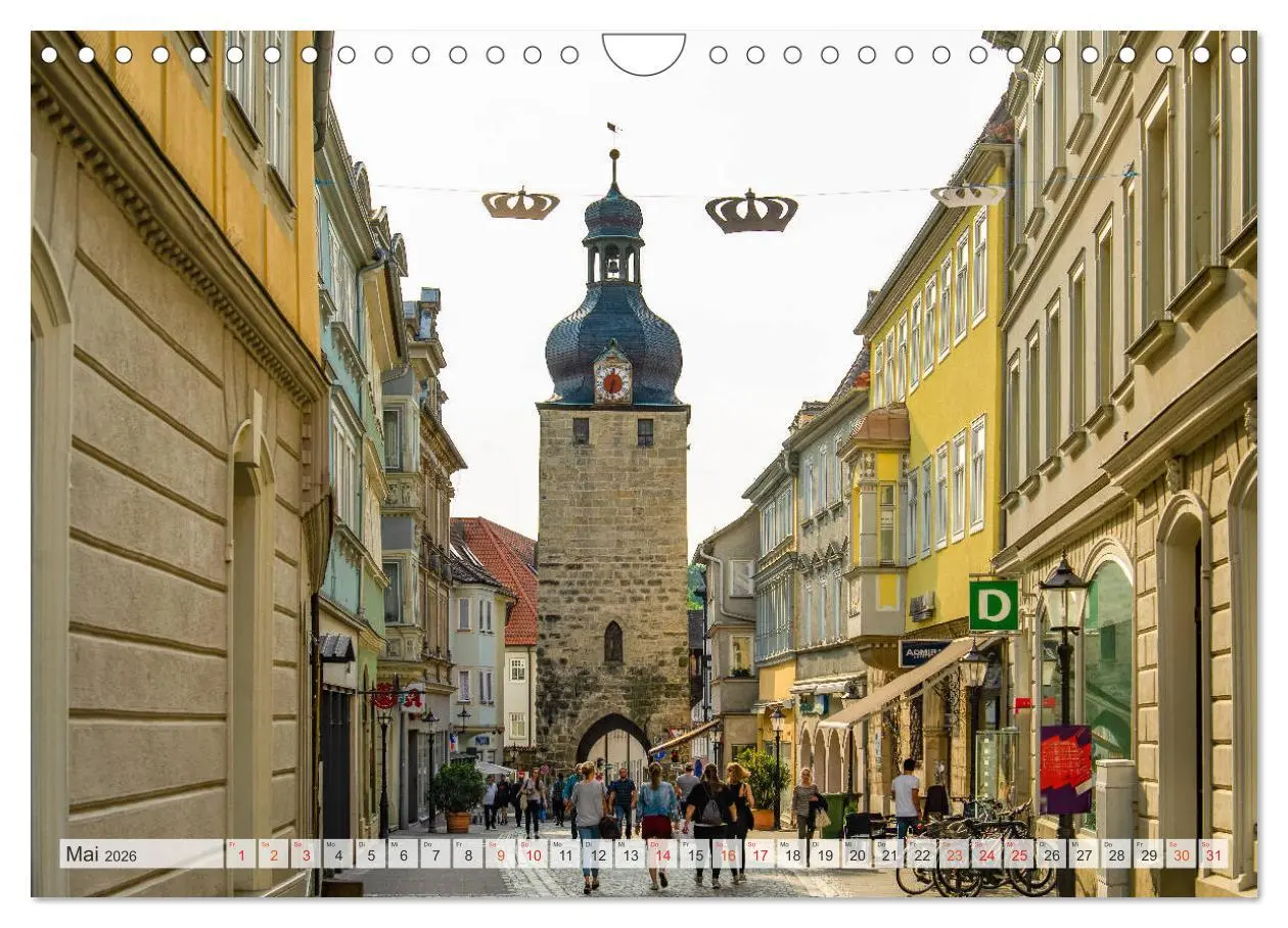 Bild: 9783457791011 | Coburg Impressionen (Wandkalender 2026 DIN A4 quer), CALVENDO...