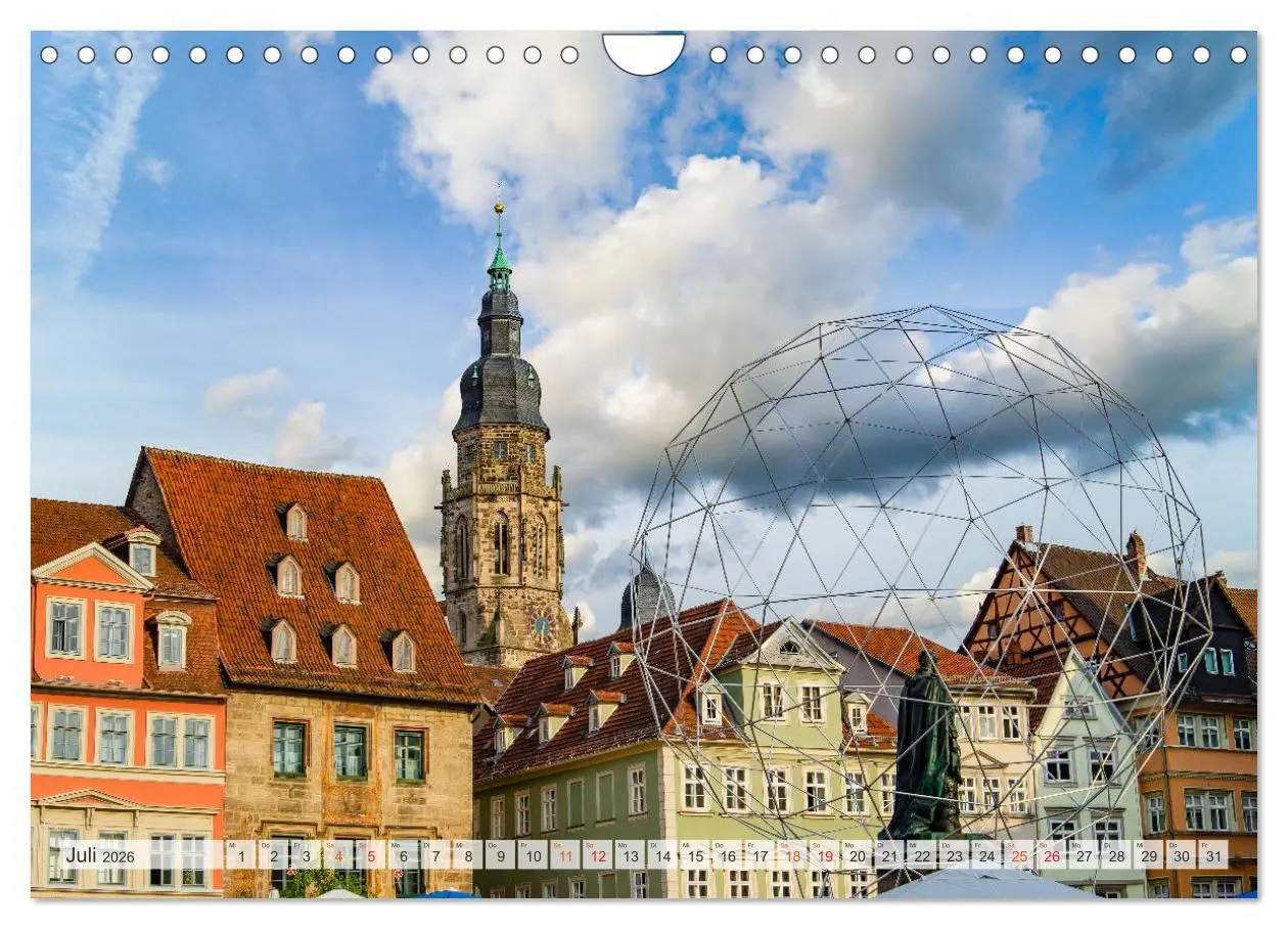 Bild: 9783457791011 | Coburg Impressionen (Wandkalender 2026 DIN A4 quer), CALVENDO...