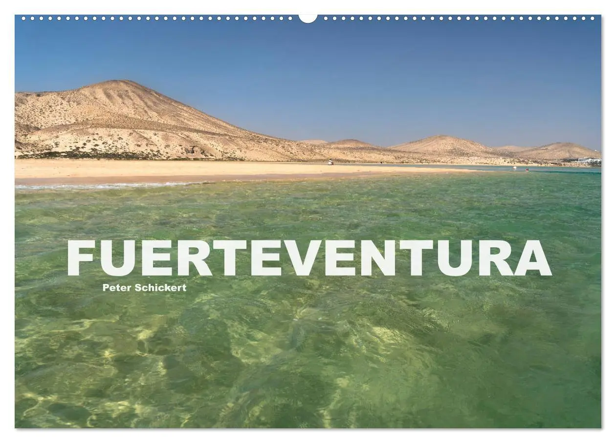 Cover: 9783457861011 | Fuerteventura (Wandkalender 2026 DIN A2 quer), CALVENDO Monatskalender