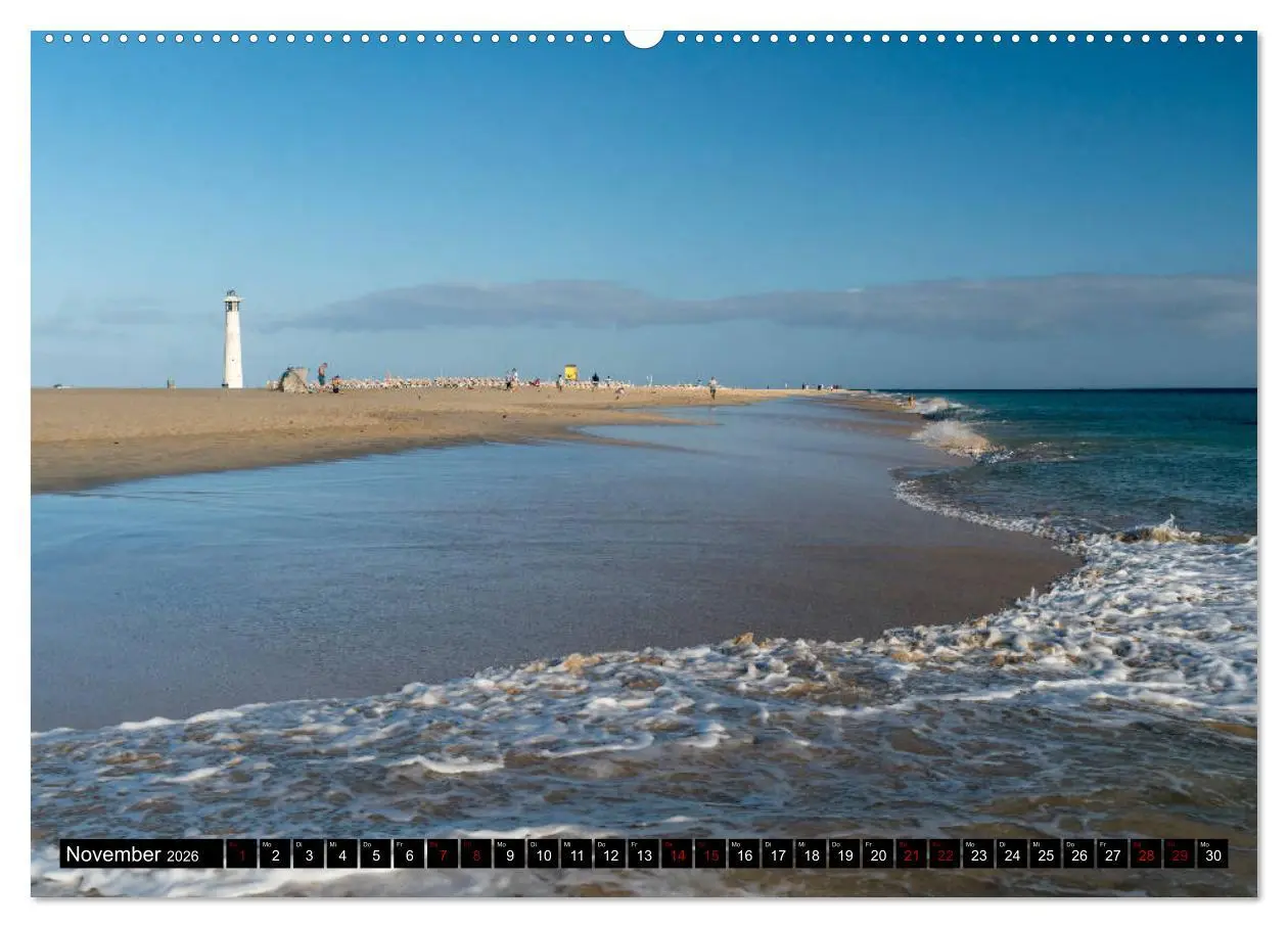 Bild: 9783457861011 | Fuerteventura (Wandkalender 2026 DIN A2 quer), CALVENDO Monatskalender