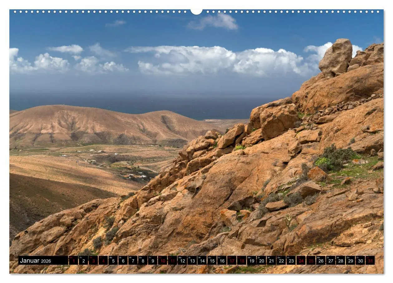 Bild: 9783457861011 | Fuerteventura (Wandkalender 2026 DIN A2 quer), CALVENDO Monatskalender