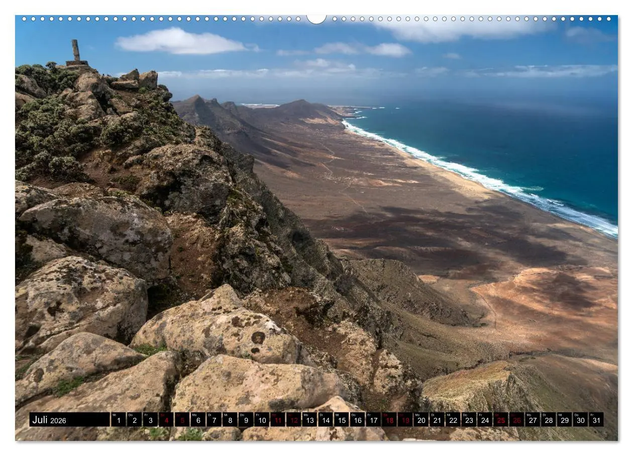 Bild: 9783457861011 | Fuerteventura (Wandkalender 2026 DIN A2 quer), CALVENDO Monatskalender