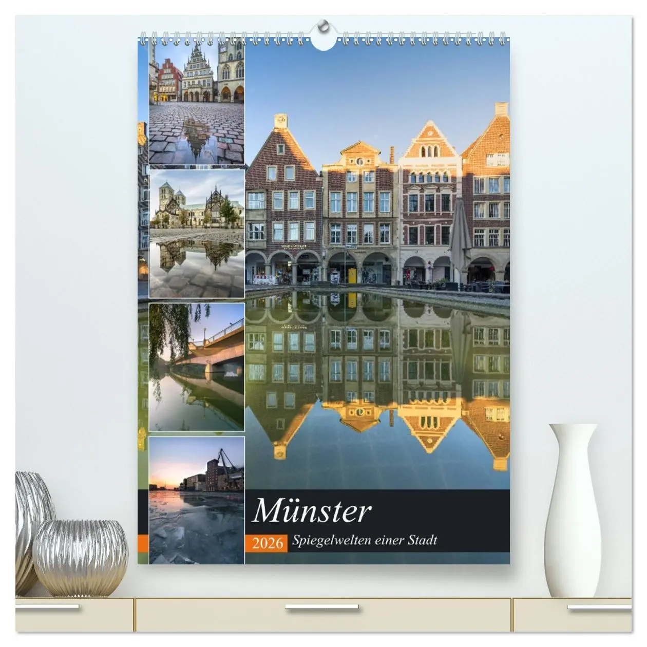 Cover: 9783516401011 | Münster - Spiegelwelten einer Stadt (hochwertiger Premium...