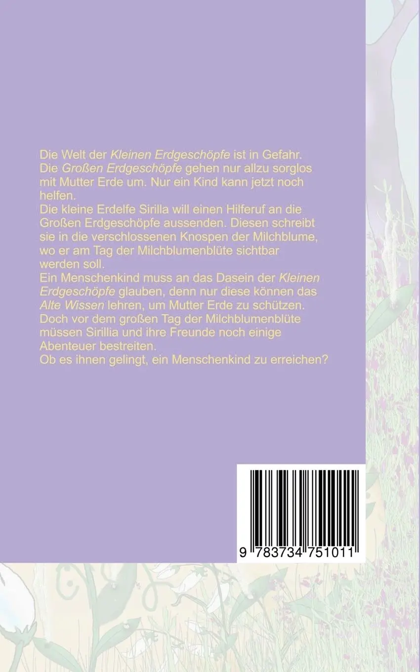 Rückseite: 9783734751011 | Im Jahr der Milchblumenblüte | Gabriele Bartsch | Taschenbuch | 84 S.