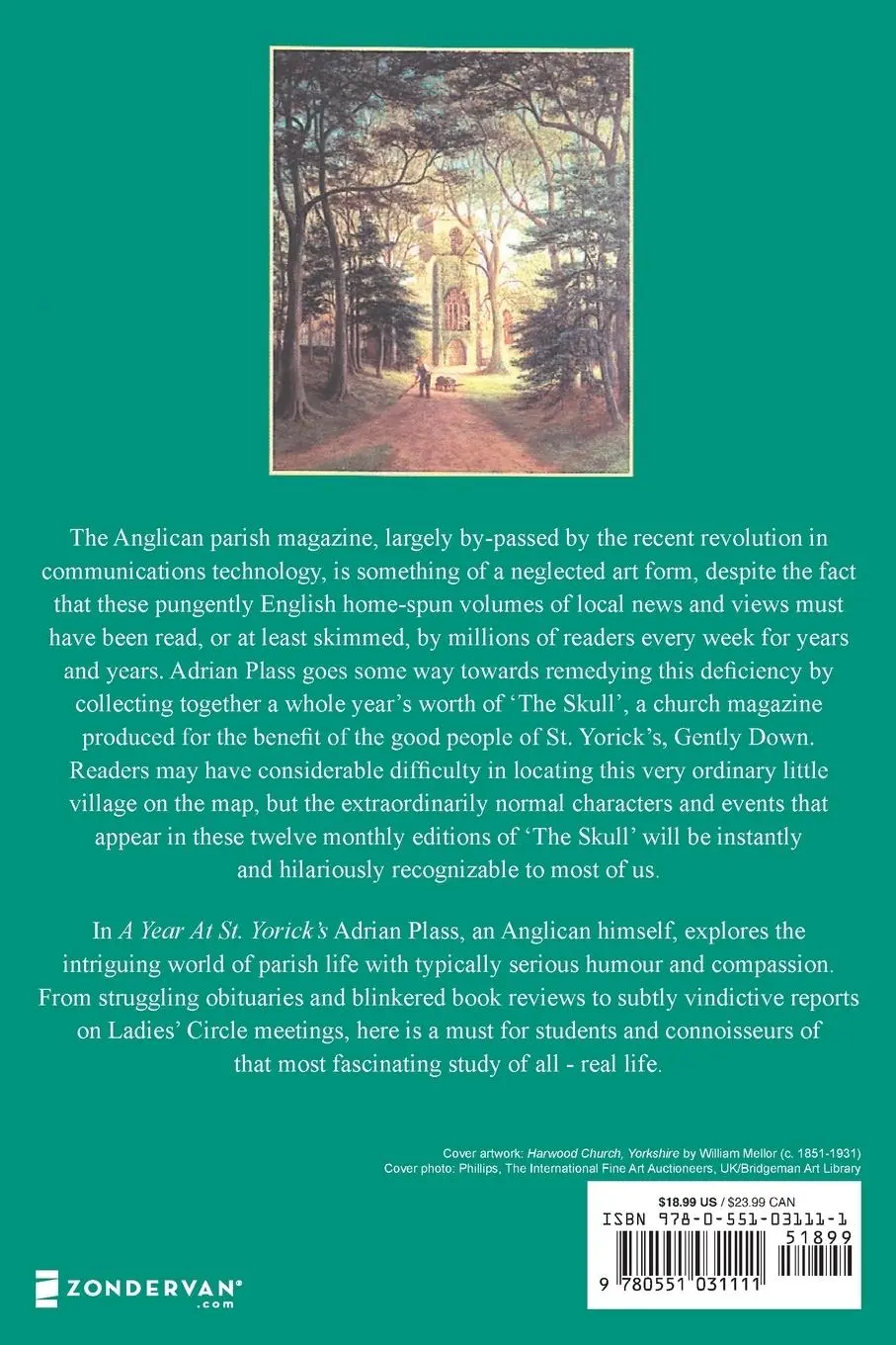Rückseite: 9780551031111 | Year at St. Yoricks | Adrian Plass | Taschenbuch | Englisch | 1998