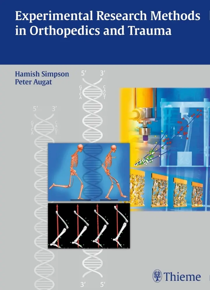 Cover: 9783131731111 | Experimental Research Methods in Orthopedics and Trauma | Taschenbuch