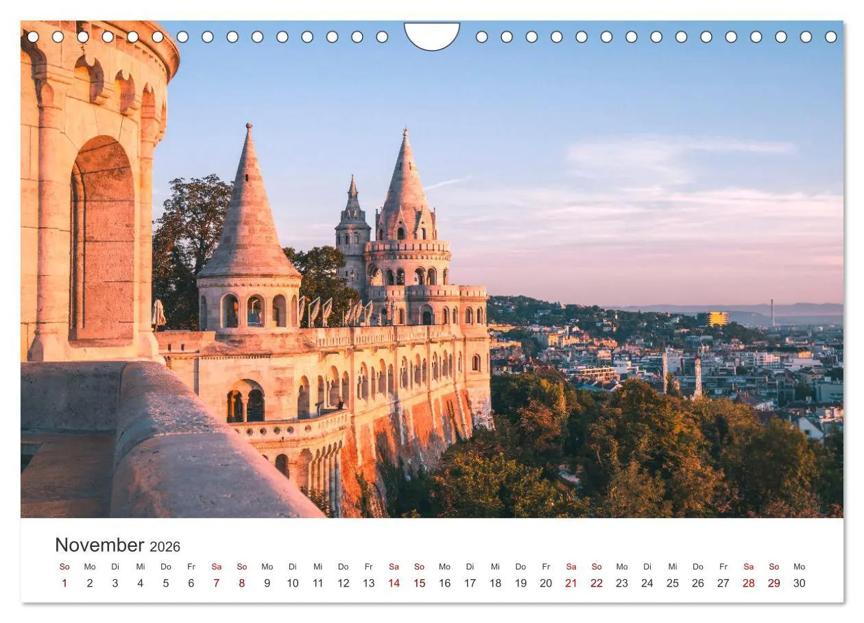 Bild: 9783457541111 | Budapest - Eine Reise in die Hauptstadt von Ungarn. (Wandkalender...