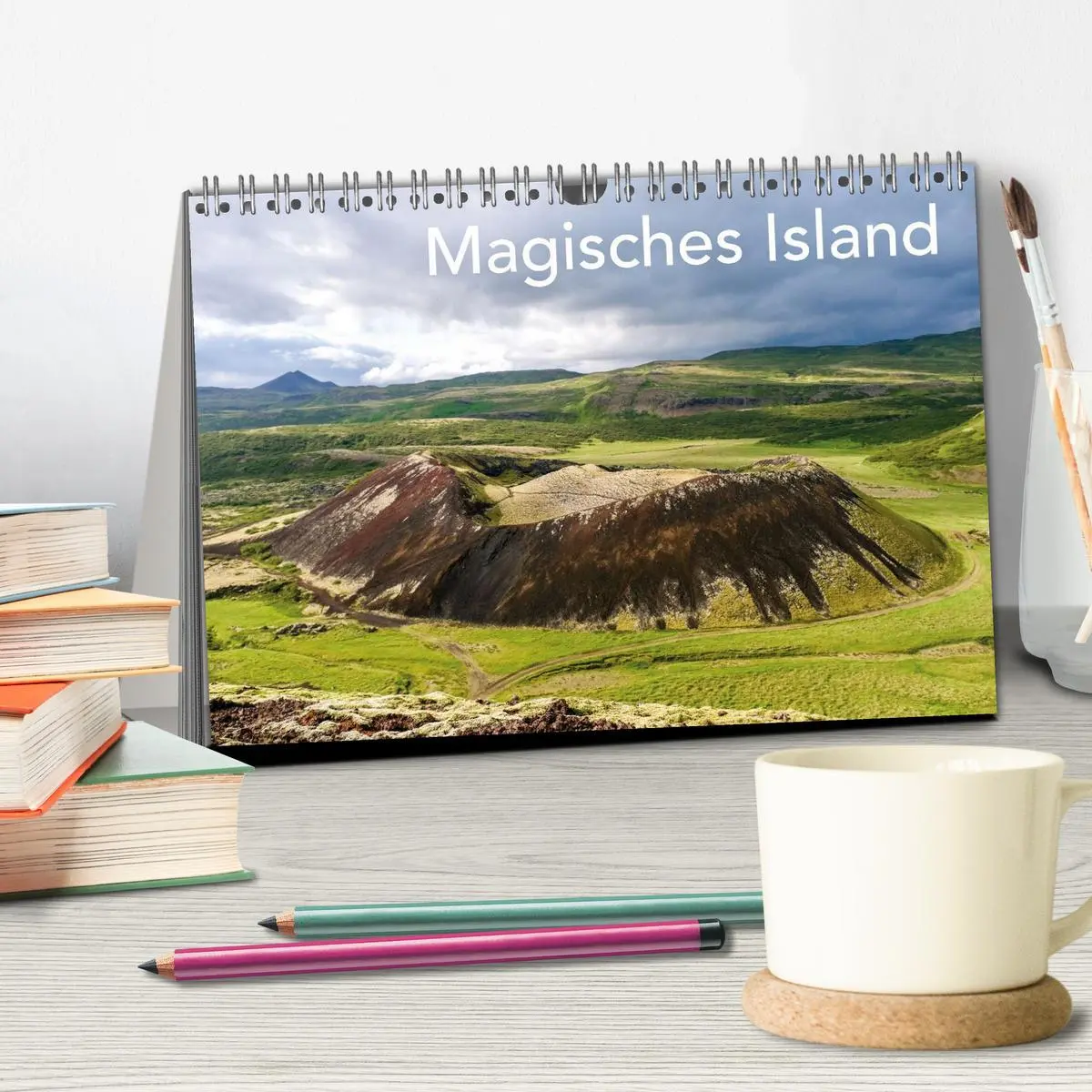 Bild: 9783516631111 | Magisches Island (Tischkalender 2026 DIN A5 quer), CALVENDO...