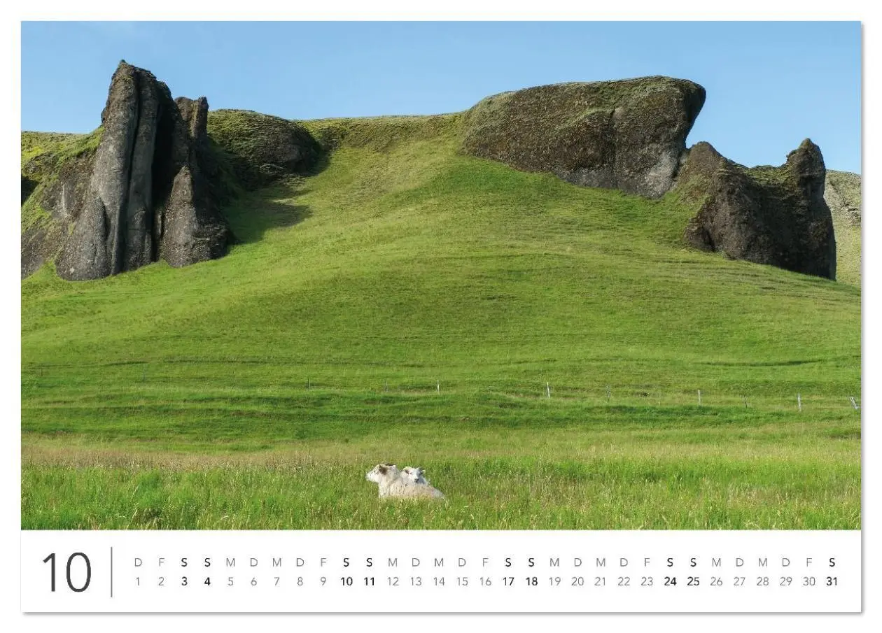 Bild: 9783516631111 | Magisches Island (Tischkalender 2026 DIN A5 quer), CALVENDO...