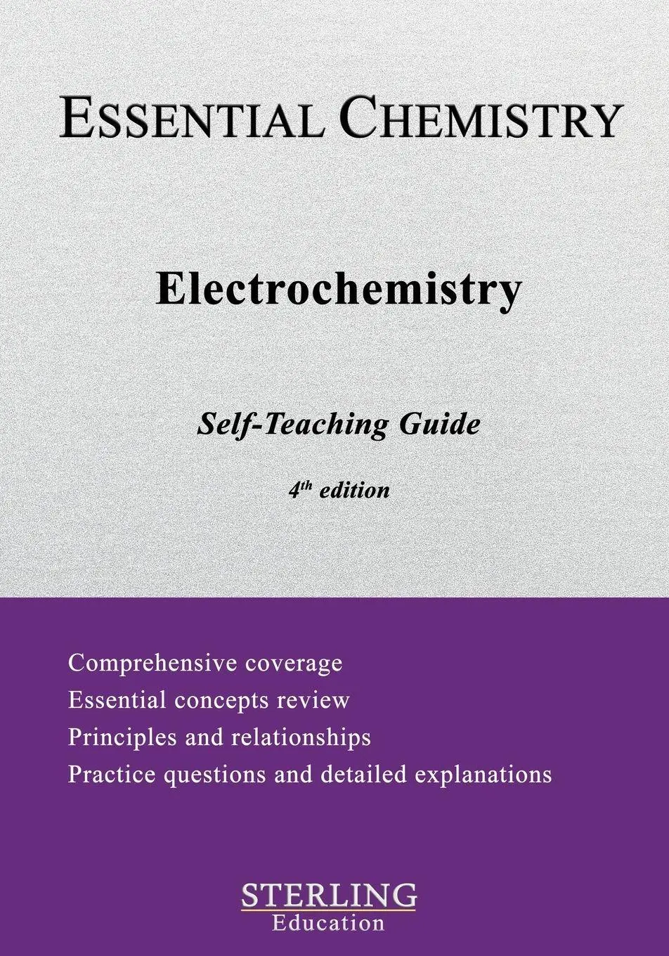 Cover: 9798885571111 | Electrochemistry | Essential Chemistry Self-Teaching Guide | Education