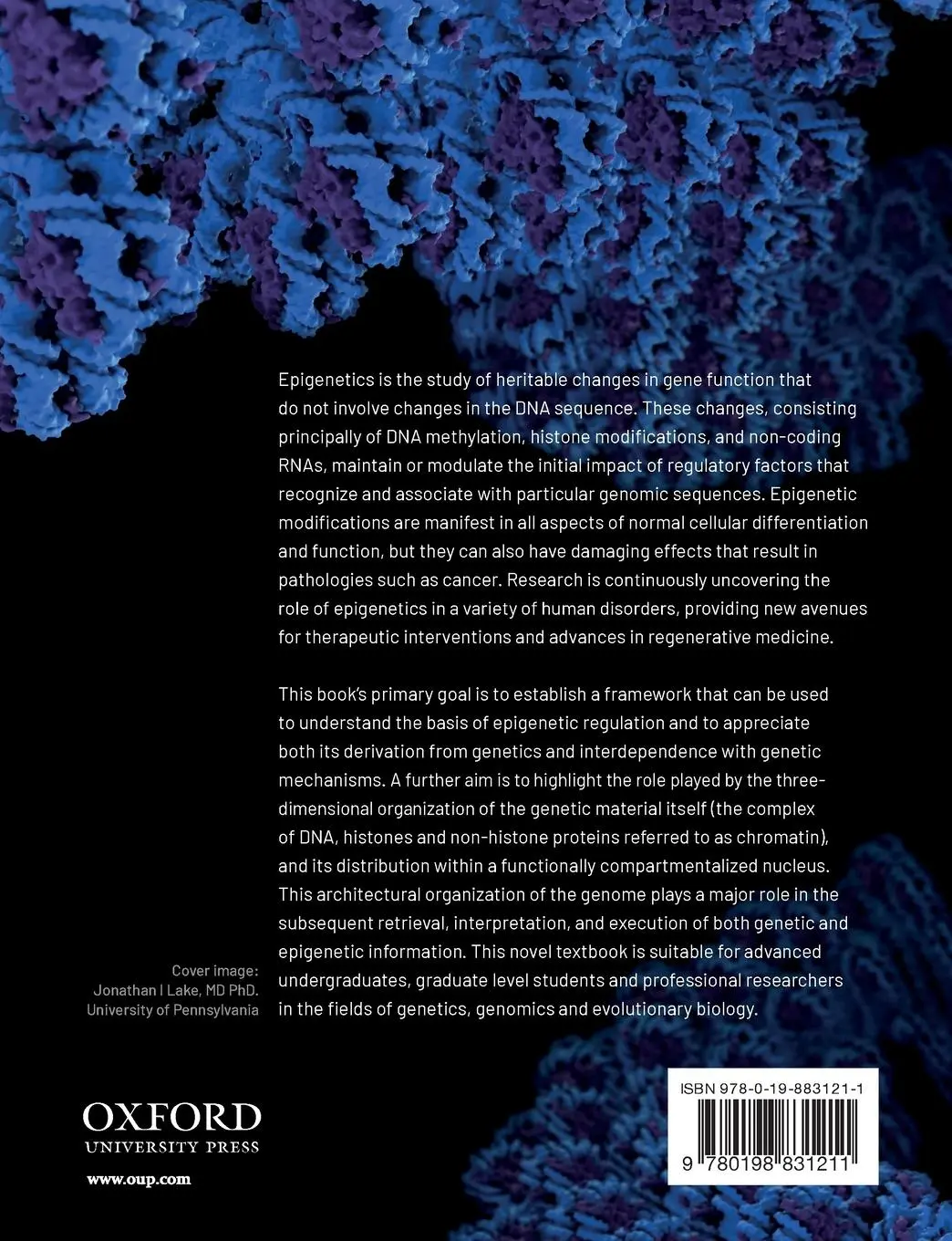 Rückseite: 9780198831211 | Epigenetics, Nuclear Organization &amp; Gene Function | John C Lucchesi