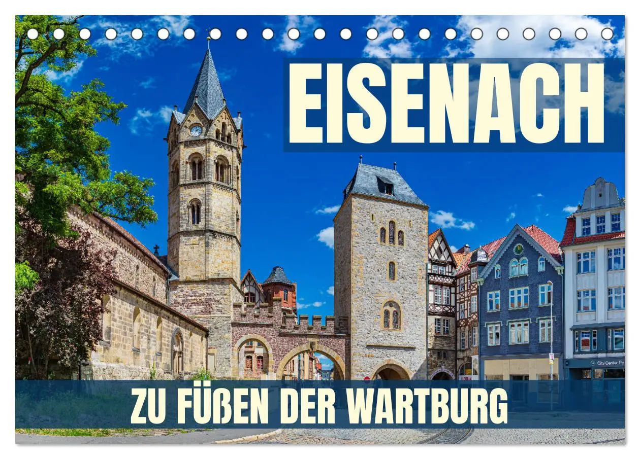 Cover: 9783457391211 | Eisenach - zu Füßen der Wartburg (Tischkalender 2026 DIN A5 quer),...