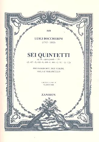 6 Quintet Op. 56 (1797) Opera Grande