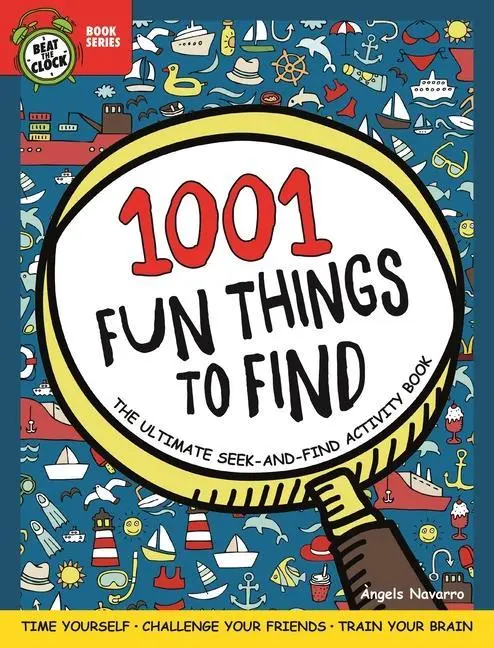 Cover: 9781641241311 | 1001 Fun Things to Find: The Ultimate Seek-And-Find Activity Book