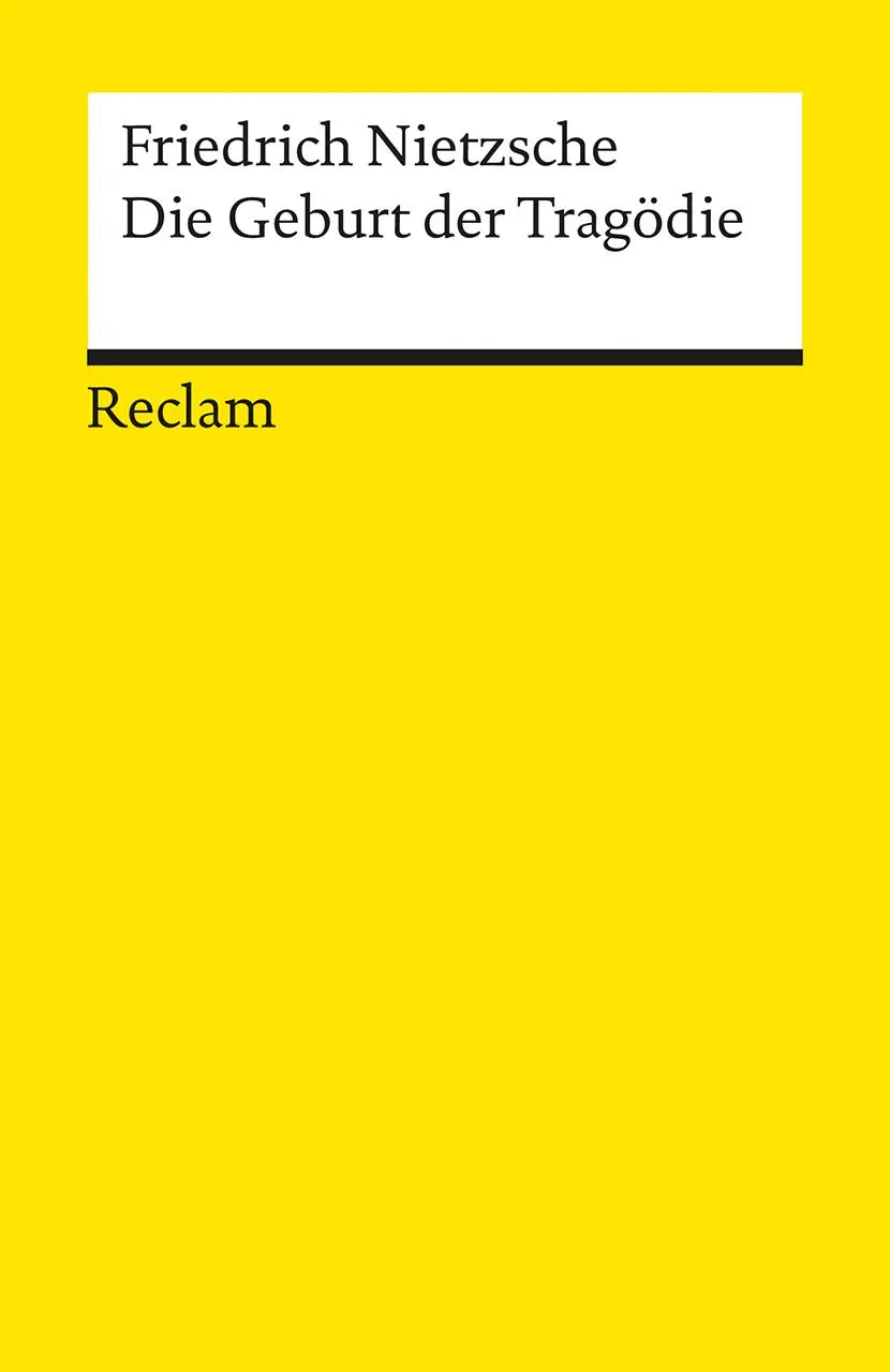Cover: 9783150071311 | Die Geburt der Tragödie. Oder: Griechenthum und Pessimismus | Buch