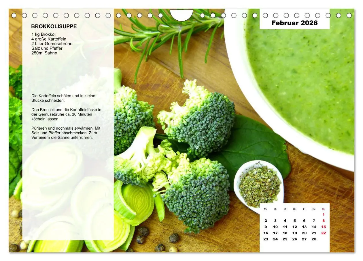 Bild: 9783457761311 | Aus der Suppenküche. Küchenkalender mit tollen Rezepten...