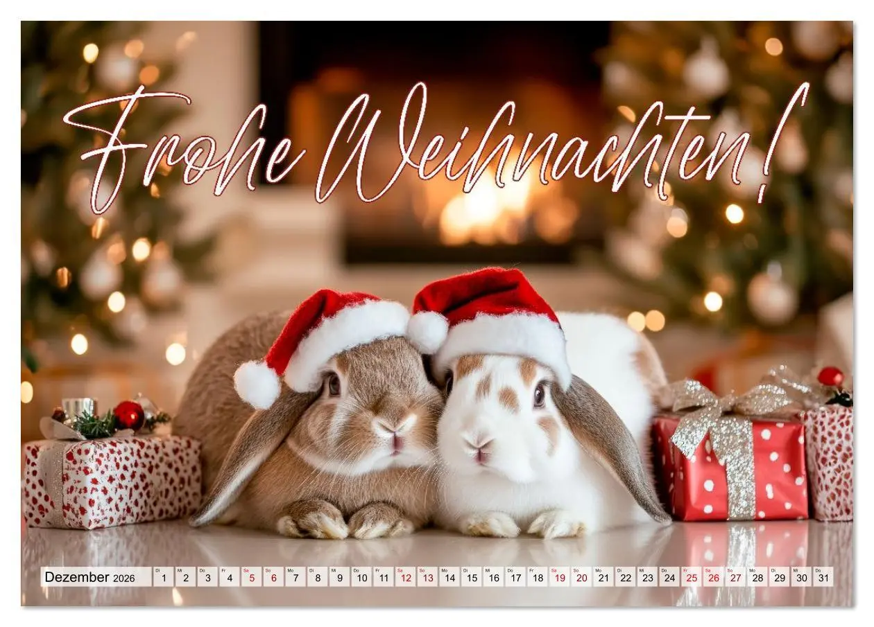 Bild: 9783516611311 | KANINCHEN Mit Humor durchs Jahr (Tischkalender 2026 DIN A5 quer),...
