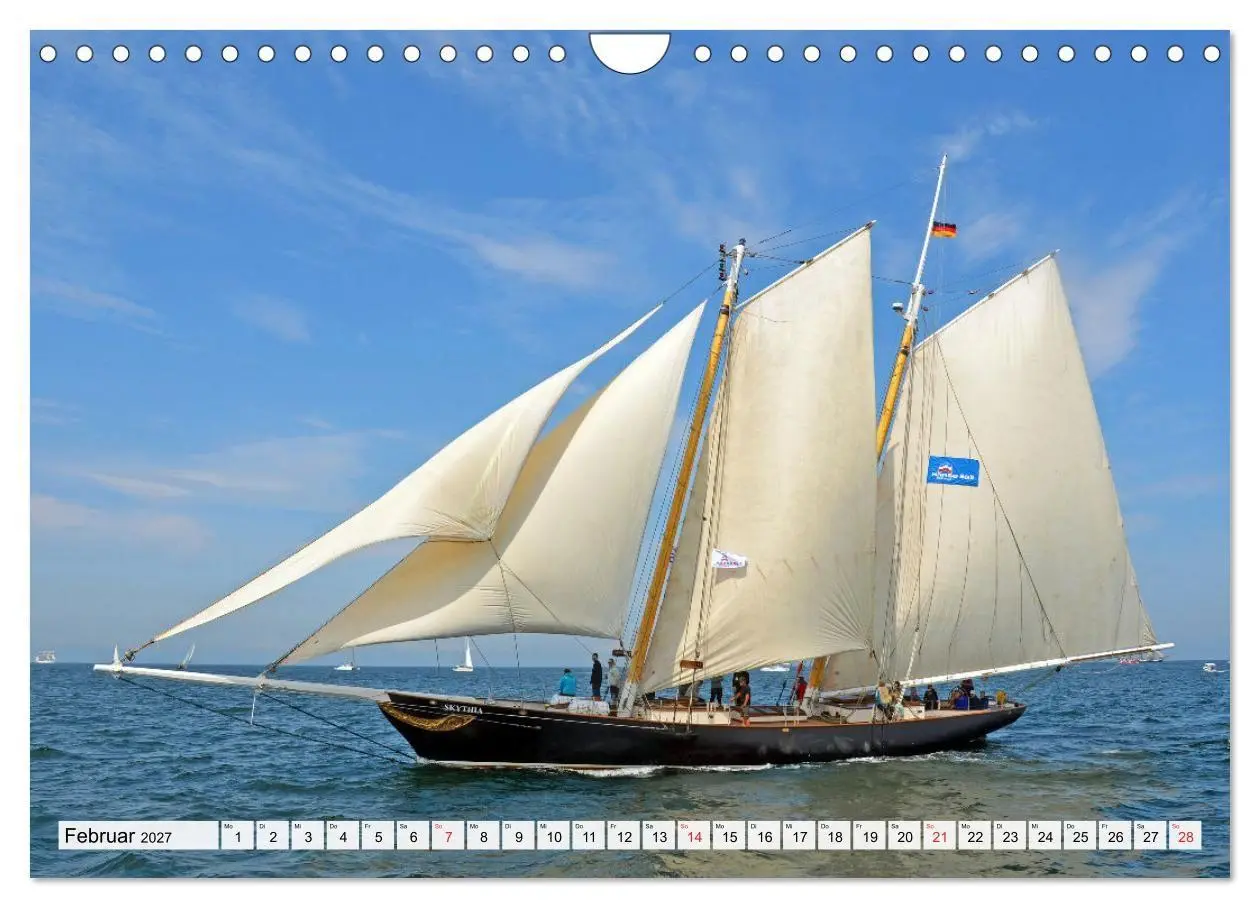 Bild: 9783569631311 | Die HANSE SAIL Das große Seglertreffen in Rostock (Wandkalender...