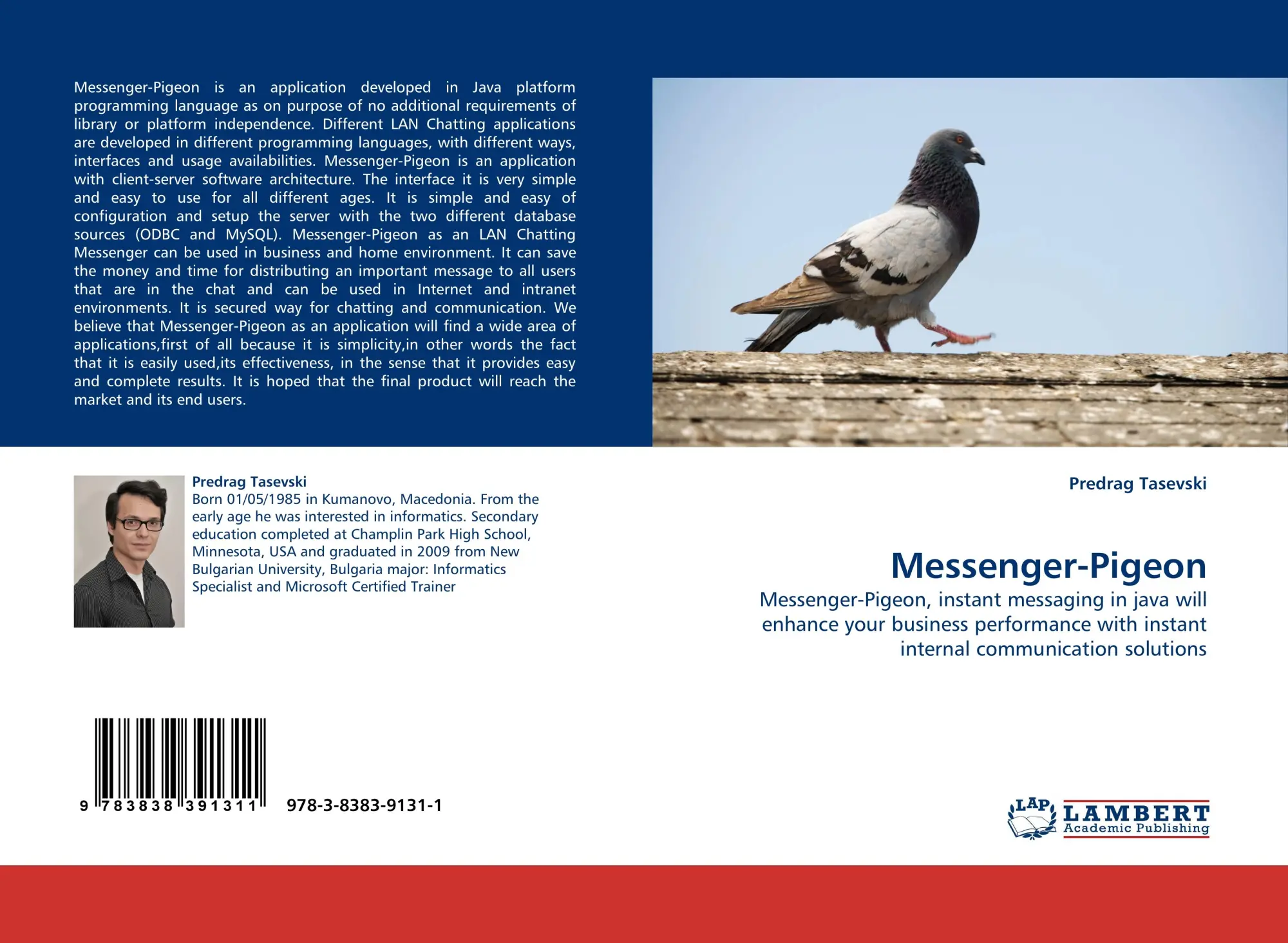 Cover: 9783838391311 | Messenger-Pigeon | Predrag Tasevski | Taschenbuch | Paperback | 68 S.