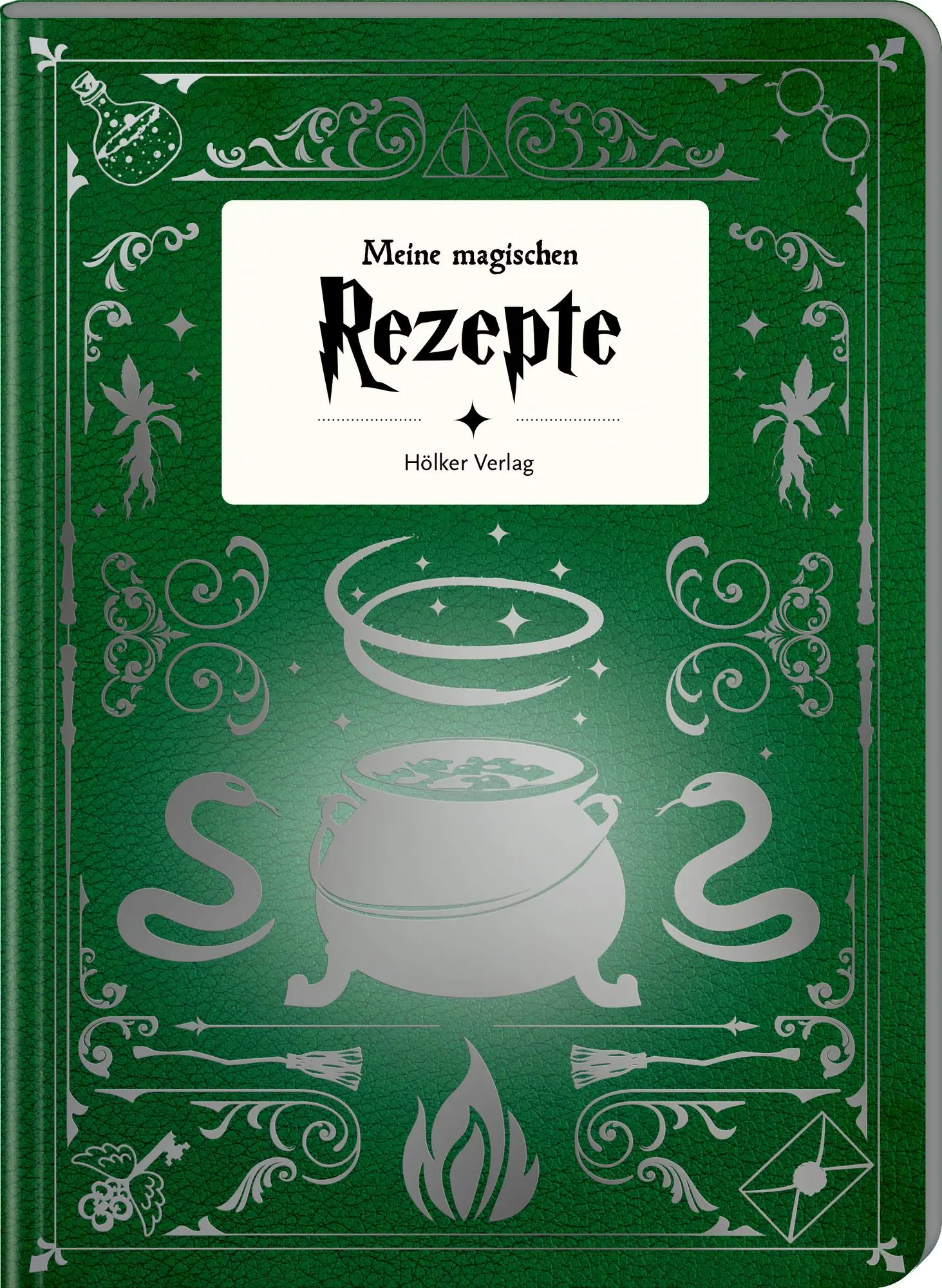 Cover: 4041433881411 | Meine magischen Rezepte - Zauberschüler Grün | Einschreibbuch | Buch