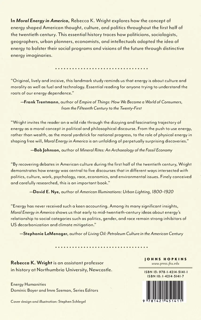Rückseite: 9781421451411 | Moral Energy in America | From the Progressive Era to the Atomic Bomb