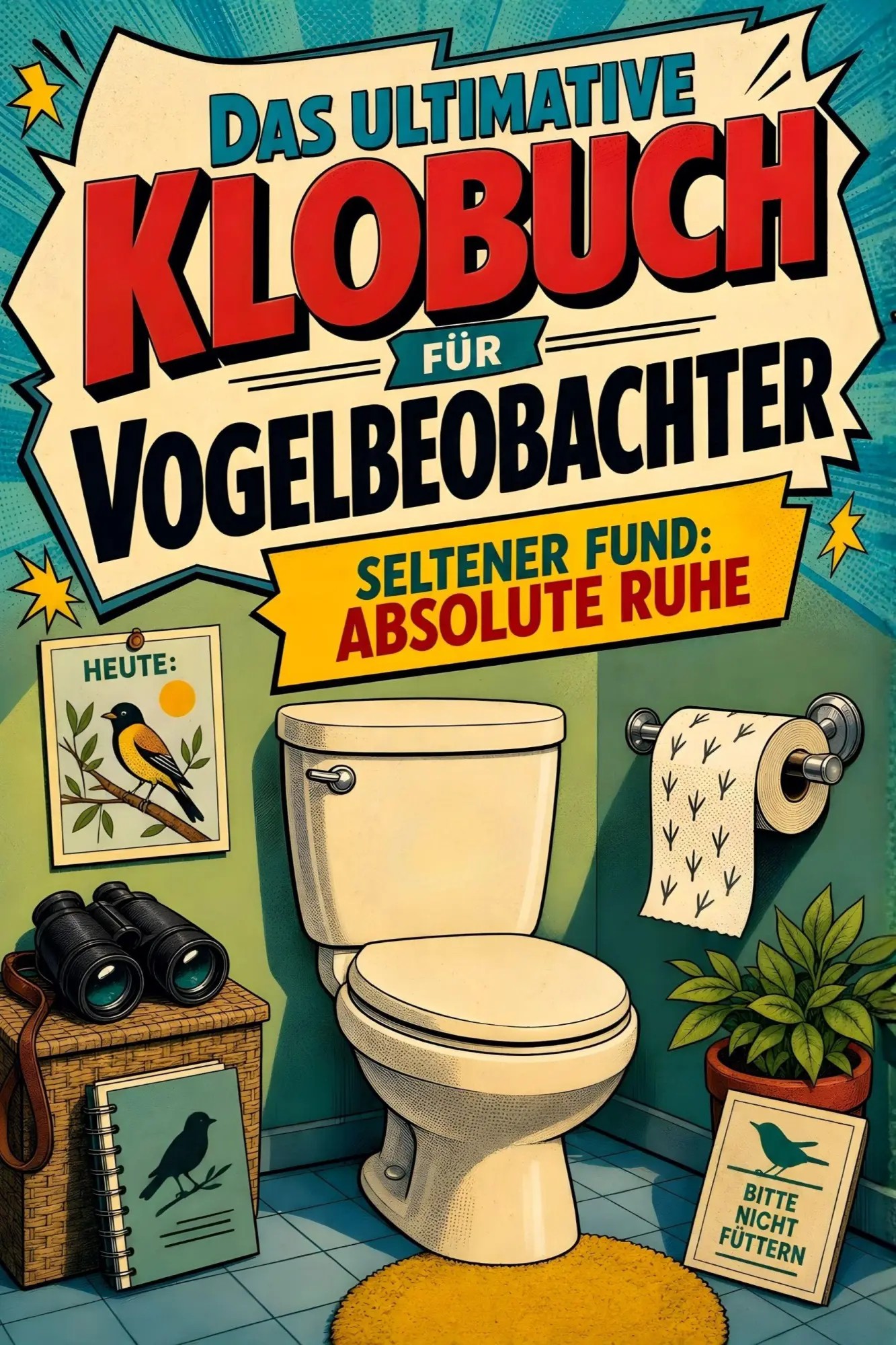 Cover: 9783696101411 | Das ultimative Klobuch für Vogelbeobachter | Noah Möller | Taschenbuch