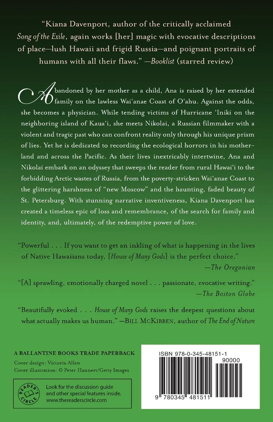 Rückseite: 9780345481511 | House of Many Gods | A Novel | Kiana Davenport | Taschenbuch | 2007