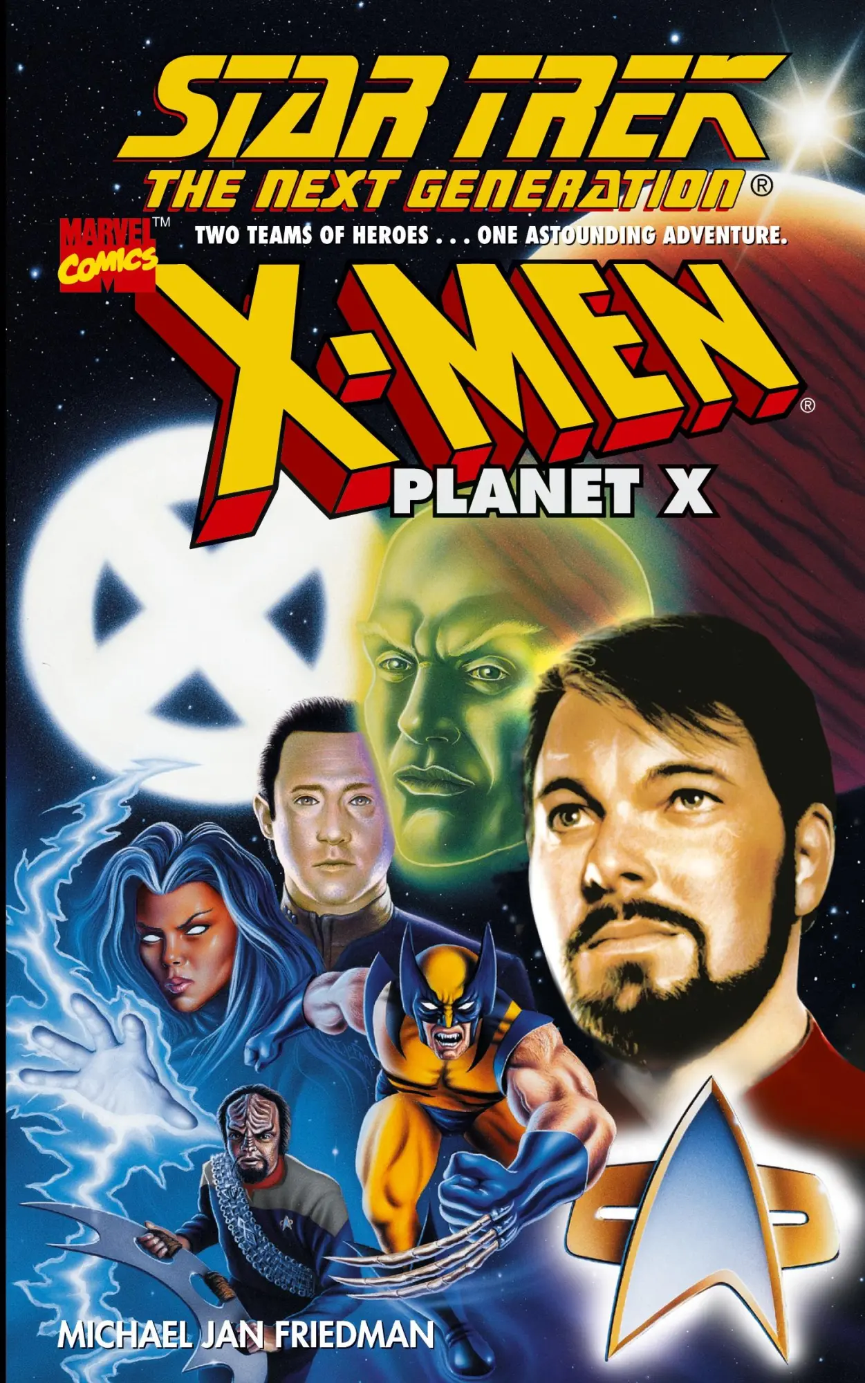 Cover: 9781451691511 | STAR TREK | TNG PLANET X | Friedman | Taschenbuch | Englisch | 2016