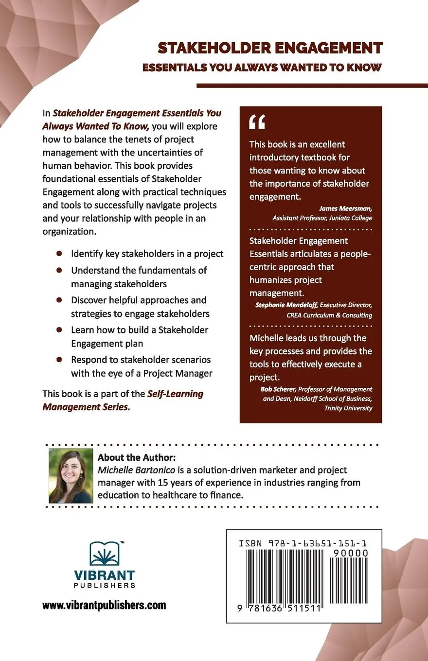 Rückseite: 9781636511511 | Stakeholder Engagement Essentials You Always Wanted To Know | Buch