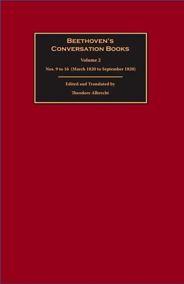 Cover: 9781783271511 | Beethoven's Conversation Books Volume 2 | Theodore Albrecht | Buch