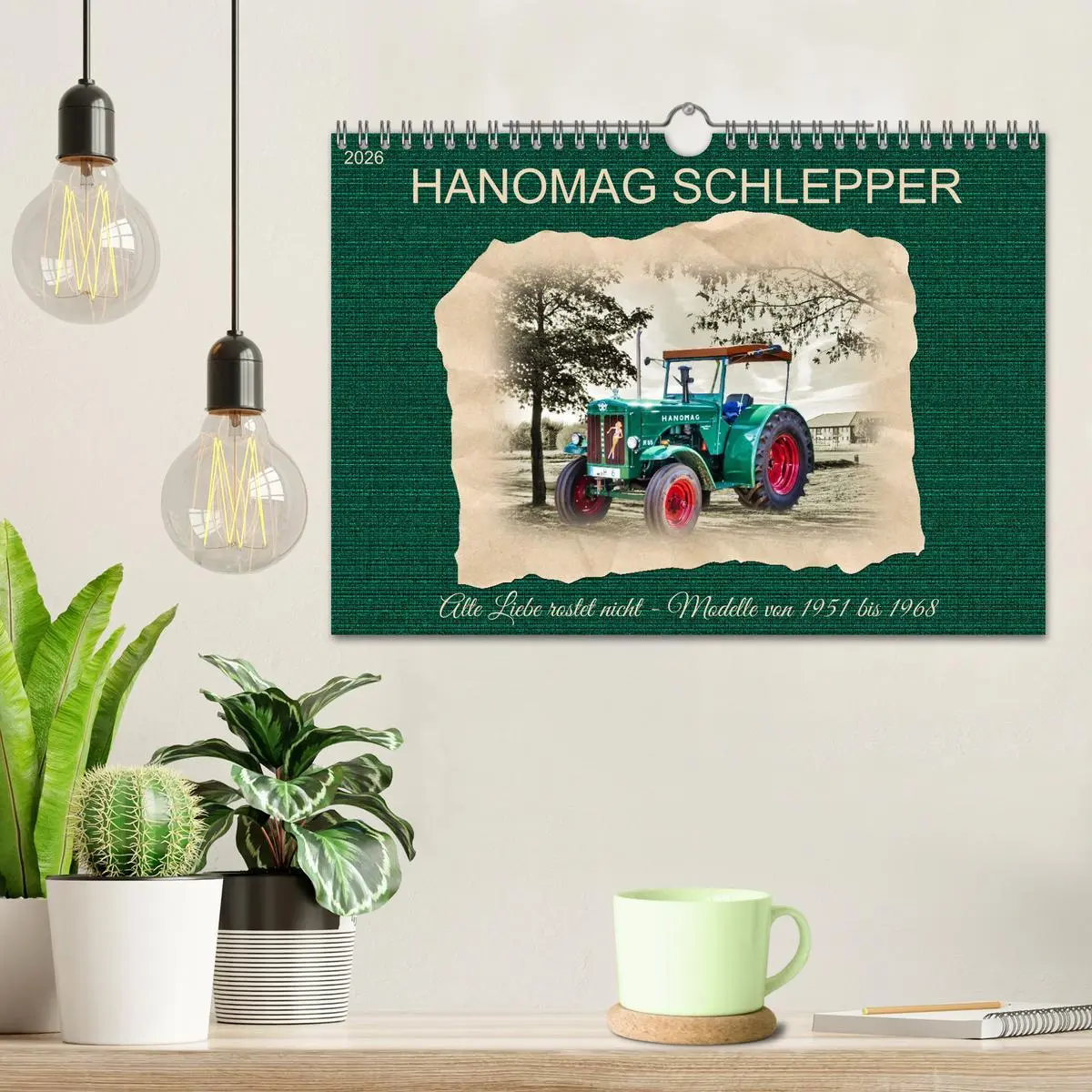 Bild: 9783457361511 | Hanomag Schlepper (Wandkalender 2026 DIN A4 quer), CALVENDO...