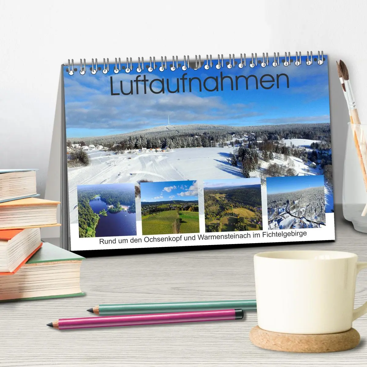 Bild: 9783457811511 | Luftaufnahmen rund um den Ochsenkopf (Tischkalender 2026 DIN A5...