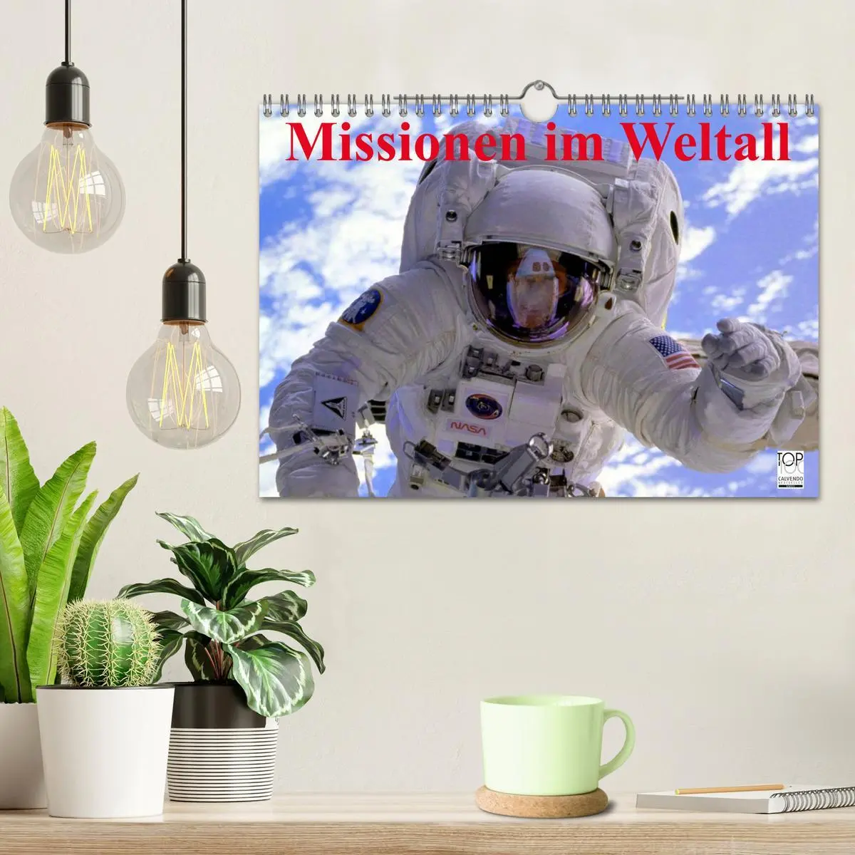 Bild: 9783516141511 | Missionen im Weltall (Wandkalender 2026 DIN A4 quer), CALVENDO...