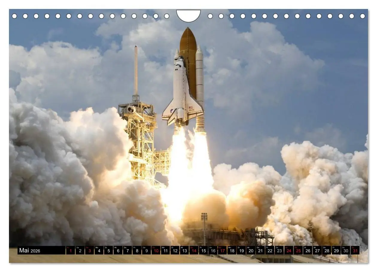 Bild: 9783516141511 | Missionen im Weltall (Wandkalender 2026 DIN A4 quer), CALVENDO...