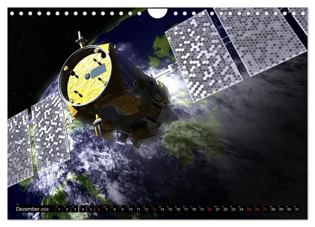 Bild: 9783516141511 | Missionen im Weltall (Wandkalender 2026 DIN A4 quer), CALVENDO...