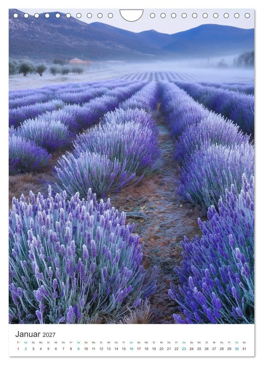 Bild: 9783516761511 | Der Sommer blüht violett (Wandkalender 2027 DIN A4 hoch), CALVENDO...