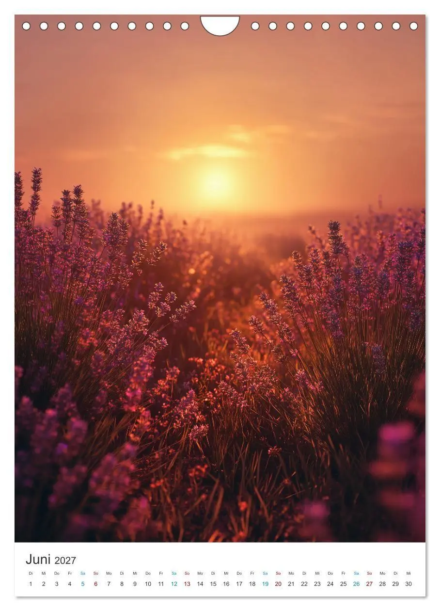 Bild: 9783516761511 | Der Sommer blüht violett (Wandkalender 2027 DIN A4 hoch), CALVENDO...