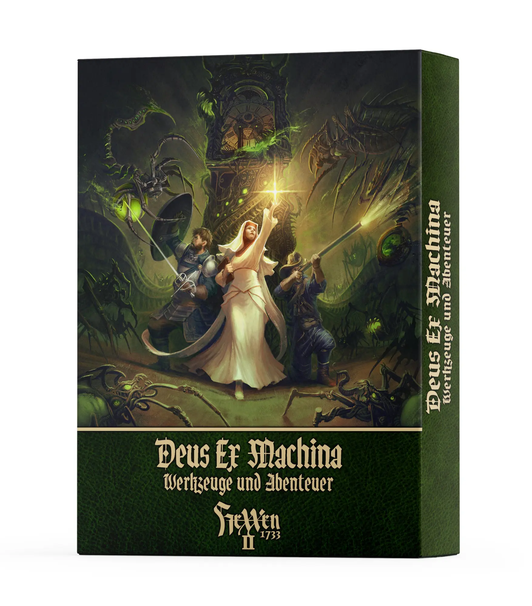 Cover: 9783987321511 | HeXXen 1733: Deus Ex Machina - Werkzeuge und Abenteuer | Taschenbuch
