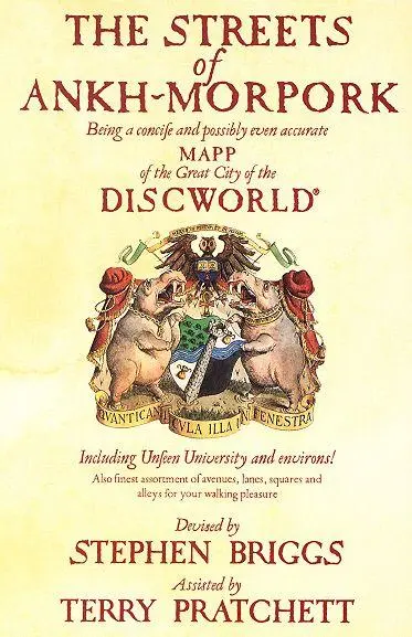 The Streets Of Ankh-Morpork - Stephen Briggs Taschenbuch