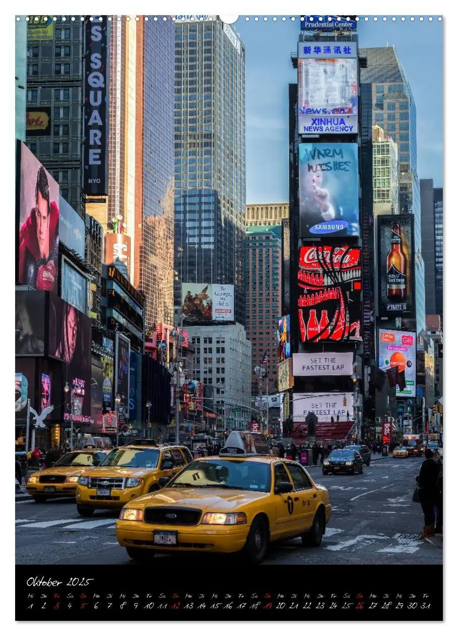 Bild: 9783457041611 | New York City (hochwertiger Premium Wandkalender 2025 DIN A2 hoch),...
