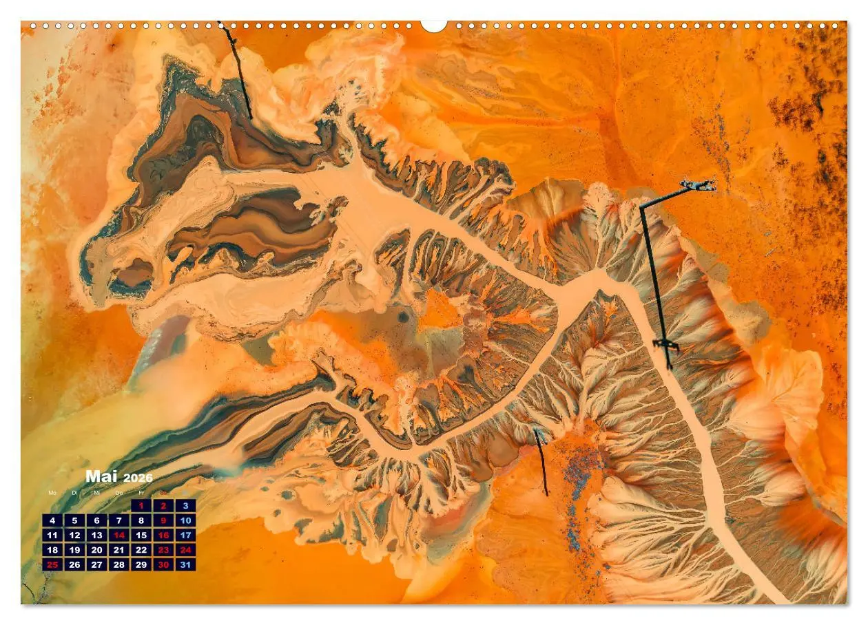 Bild: 9783457421611 | ABOVE - Die Welt von oben in ihrer abstraktesten Form (Wandkalender...