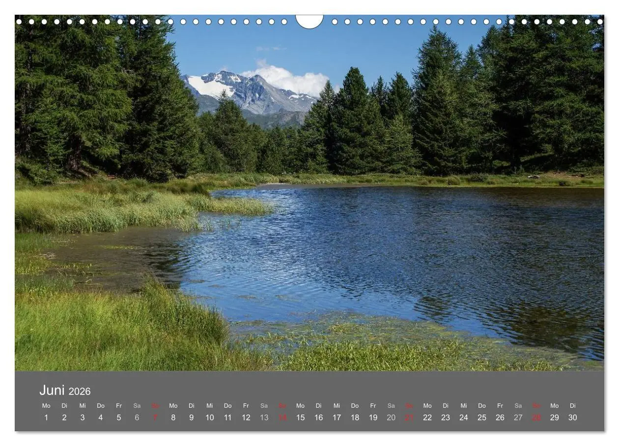 Bild: 9783516061611 | Wallis. Perle der Schweiz (Wandkalender 2026 DIN A3 quer), CALVENDO...