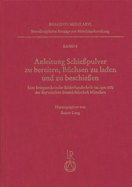 Cover: 9783895001611 | Anleitung Schießpulver zu bereiten, Büchsen zu laden und zu beschießen