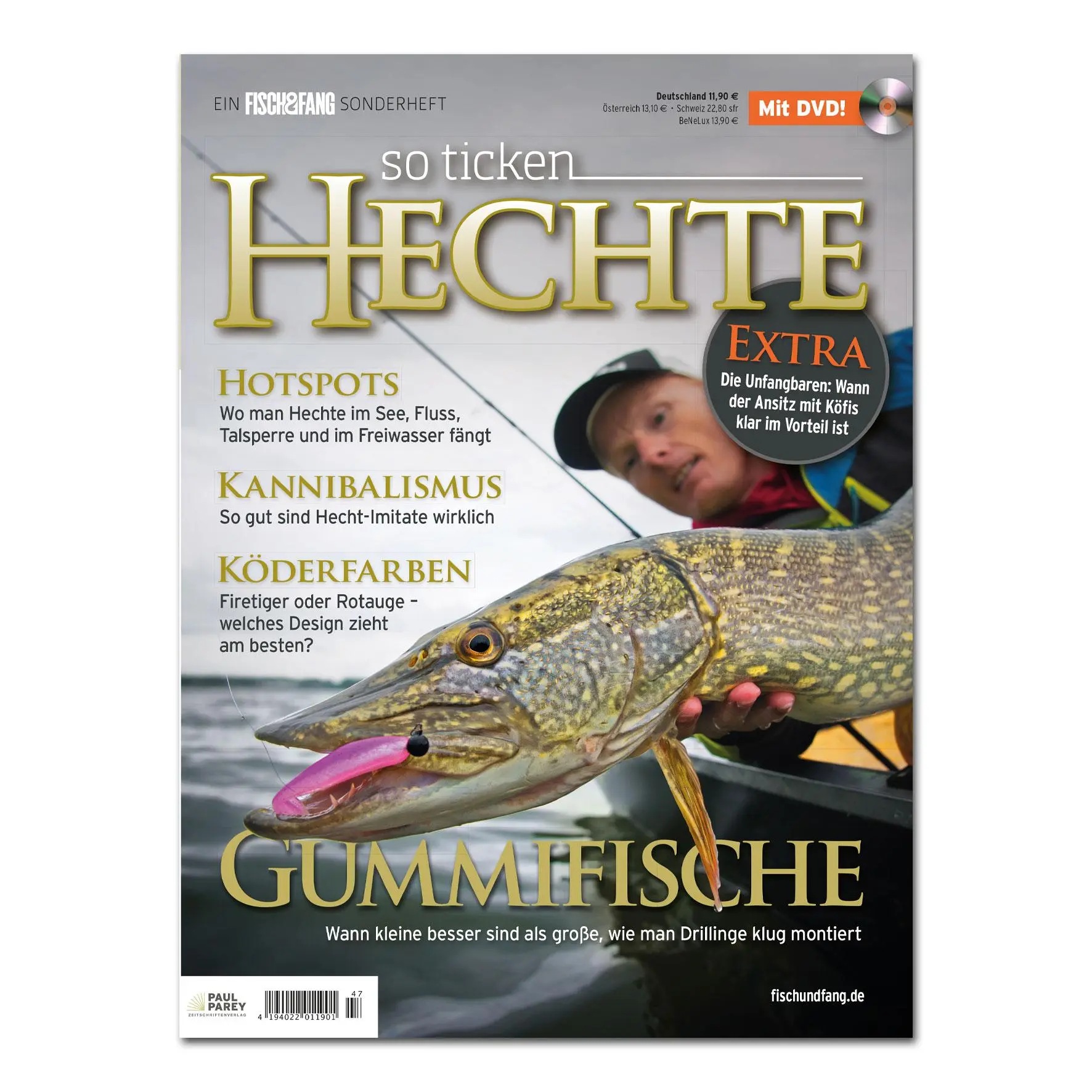 Cover: 9783897151611 | FISCH &amp; FANG Sonderheft Nr. 47: So ticken Hechte + DVD | Fang | Buch
