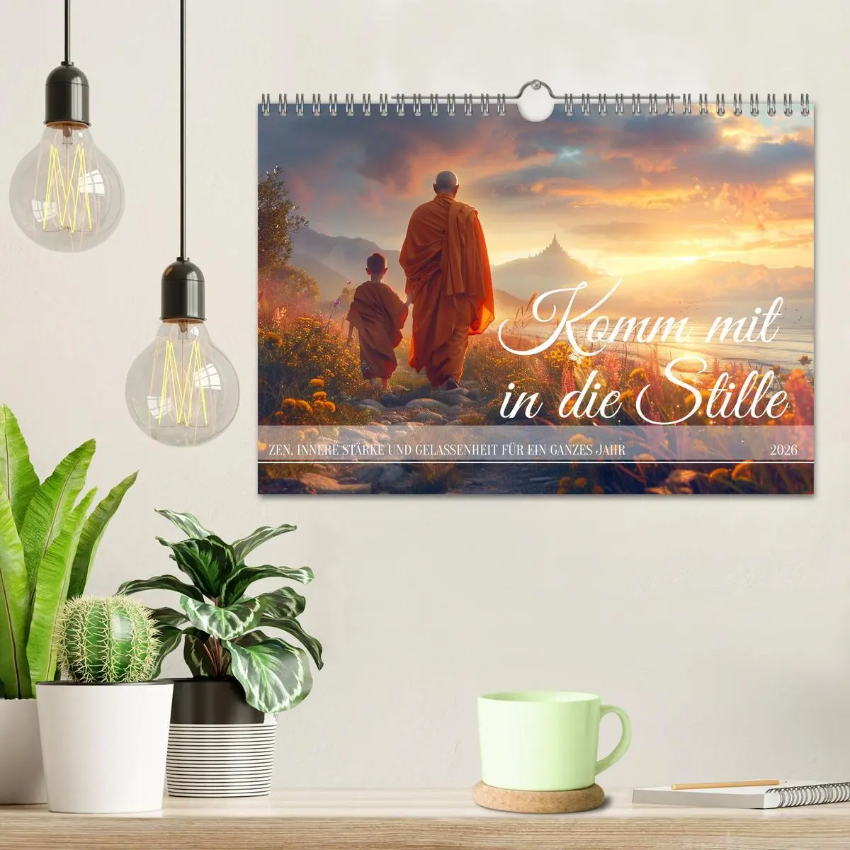 Bild: 9783457341711 | Komm mit in die Stille (Wandkalender 2026 DIN A4 quer), CALVENDO...