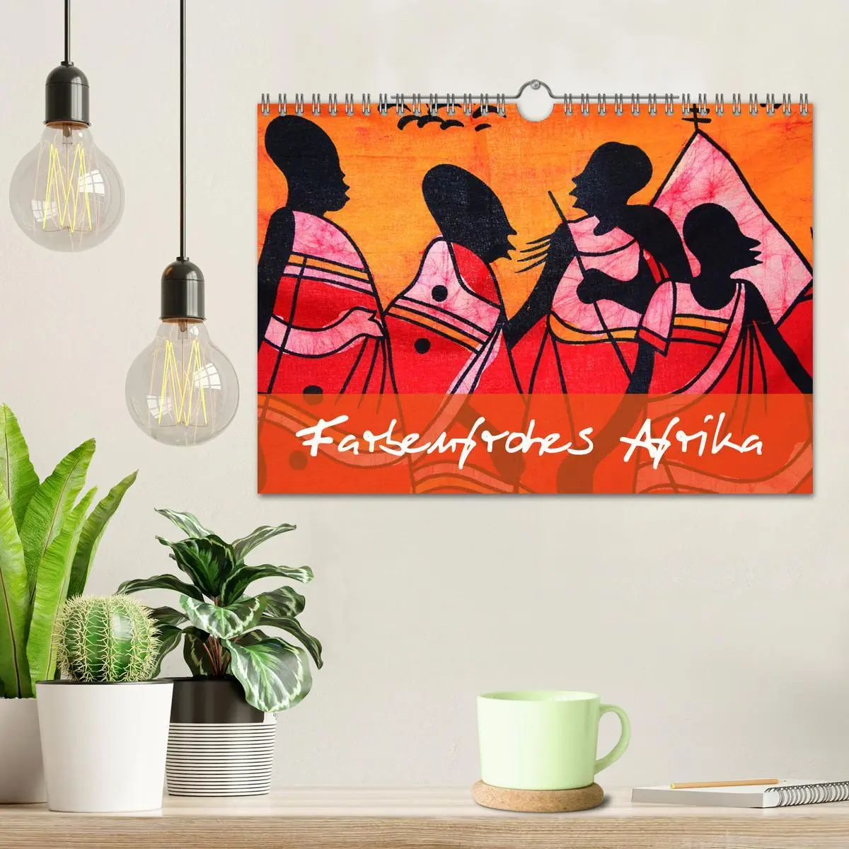 Bild: 9783457891711 | Farbenfrohes Afrika (Wandkalender 2026 DIN A4 quer), CALVENDO...