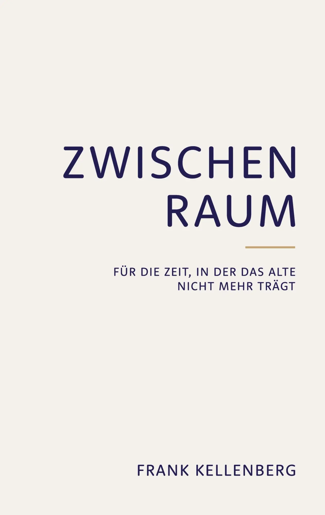 Cover: 9783696311711 | Zwischenraum | Für die Zeit, in der das Alte nicht mehr trägt | Buch