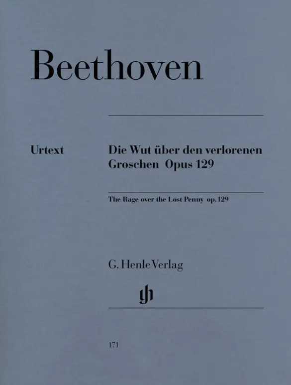 Cover: 9790201801711 | Ludwig van Beethoven - Alla Ingharese quasi un Capriccio G-dur op....