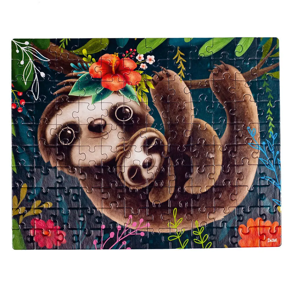 Bild: 5903858961811 | Puzzle Süßes Faultier DT100-06 | PL ES PT RU BY | Spiel | DT100-06