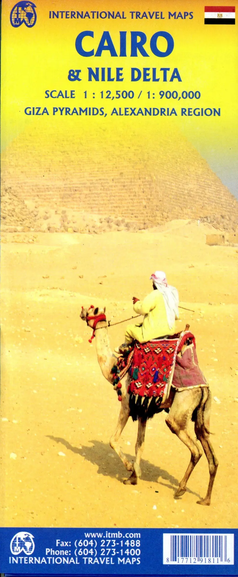Cover: 9781771291811 | Cairo/Nile Delta | Stadtplan 1:12500 | (Land-)Karte | Englisch | 2023